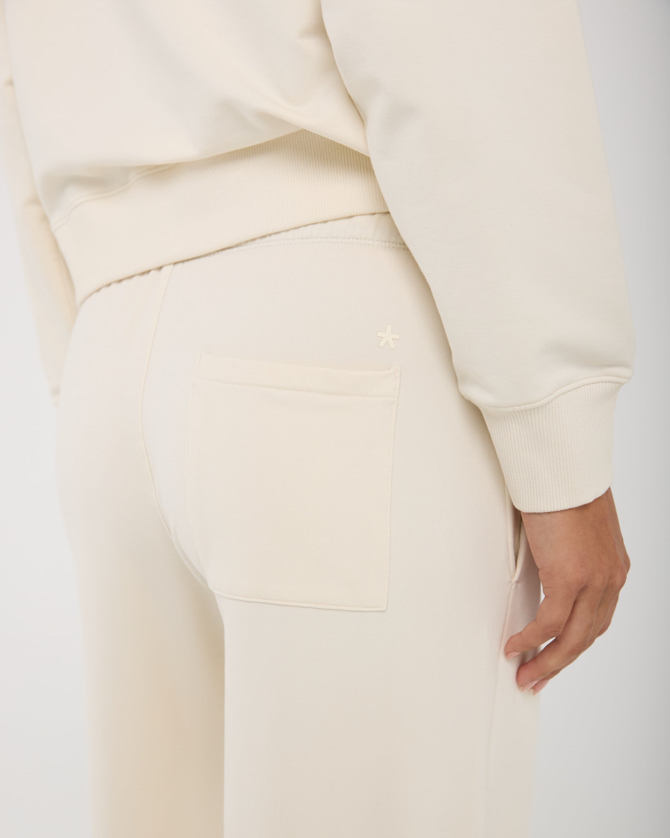 Modal Terry Open Leg Sweatpant-TENORE