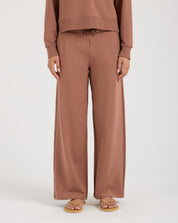 Modal Terry Open Leg Sweatpant-TENORE
