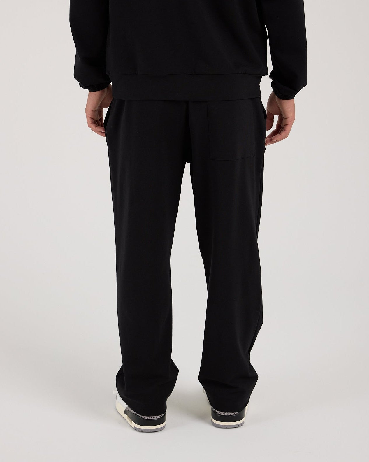 Modal Terry Open Leg Sweatpant-TENORE