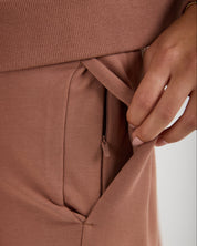 Modal Terry Open Leg Sweatpant-TENORE