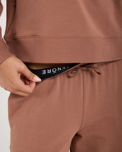 Modal Terry Open Leg Sweatpant-TENORE