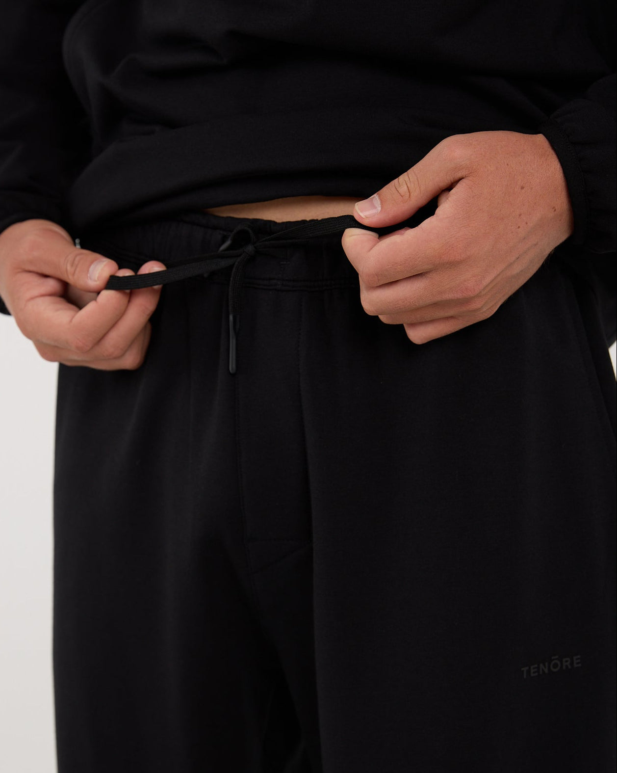 Modal Terry Open Leg Sweatpant-TENORE
