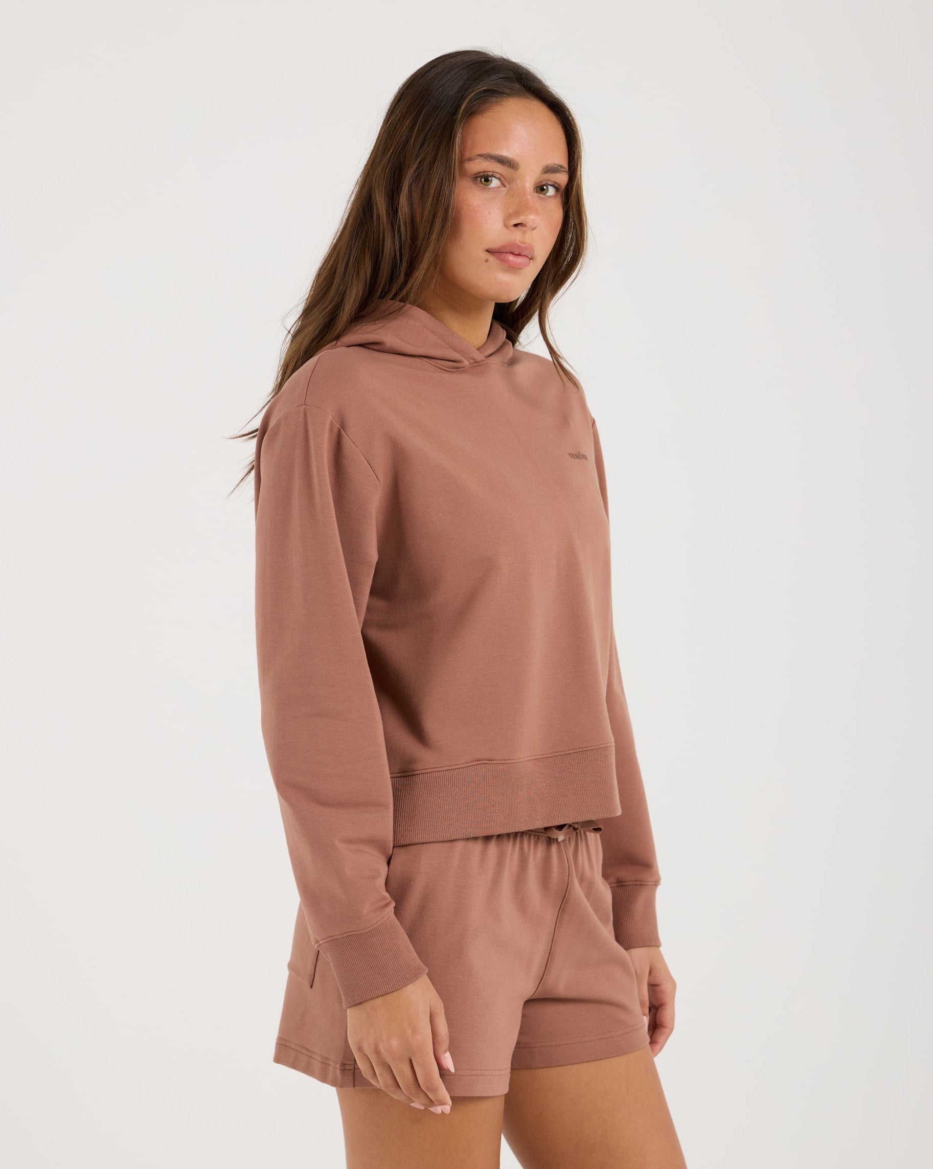 Modal Terry Pullover Hoodie-TENORE