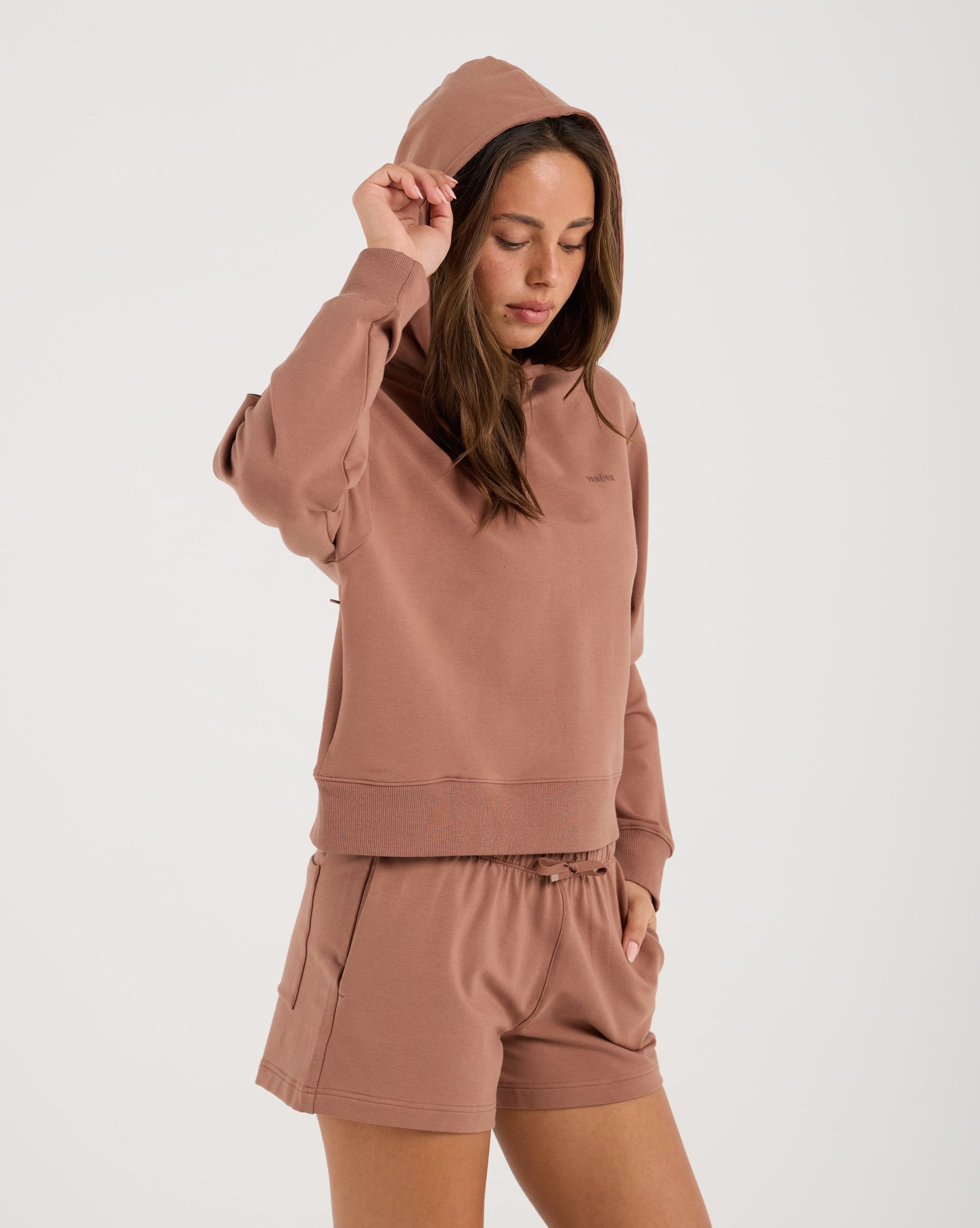 Modal Terry Pullover Hoodie-TENORE