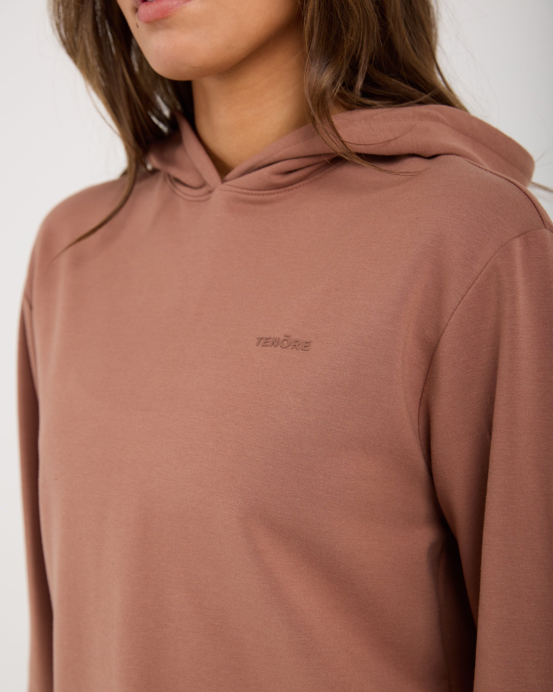 Modal Terry Pullover Hoodie-TENORE