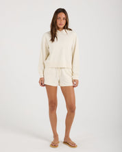 Modal Terry Pullover Hoodie-TENORE