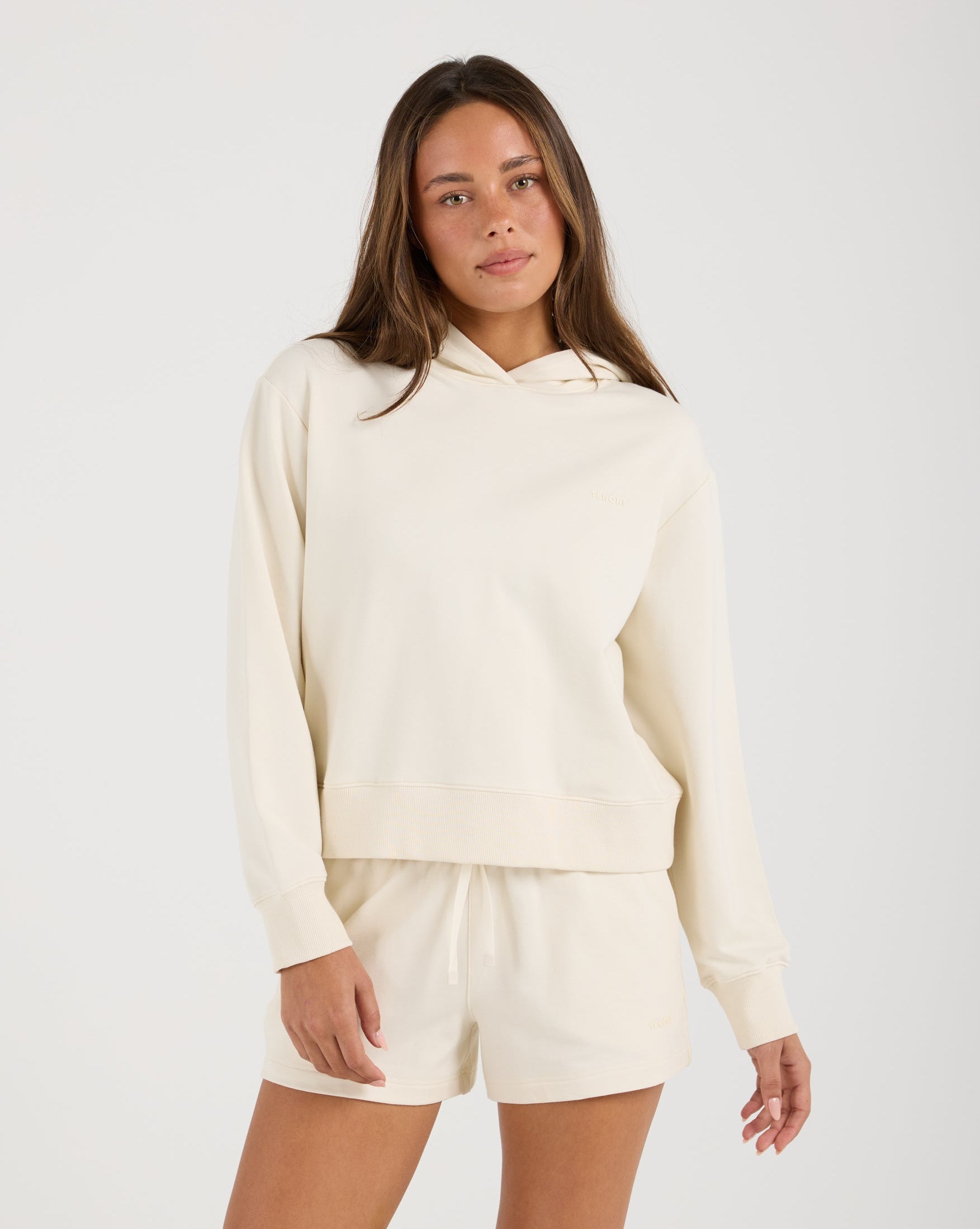 Modal Terry Pullover Hoodie-TENORE