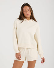 Modal Terry Pullover Hoodie-TENORE