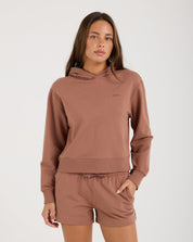 Modal Terry Pullover Hoodie-TENORE