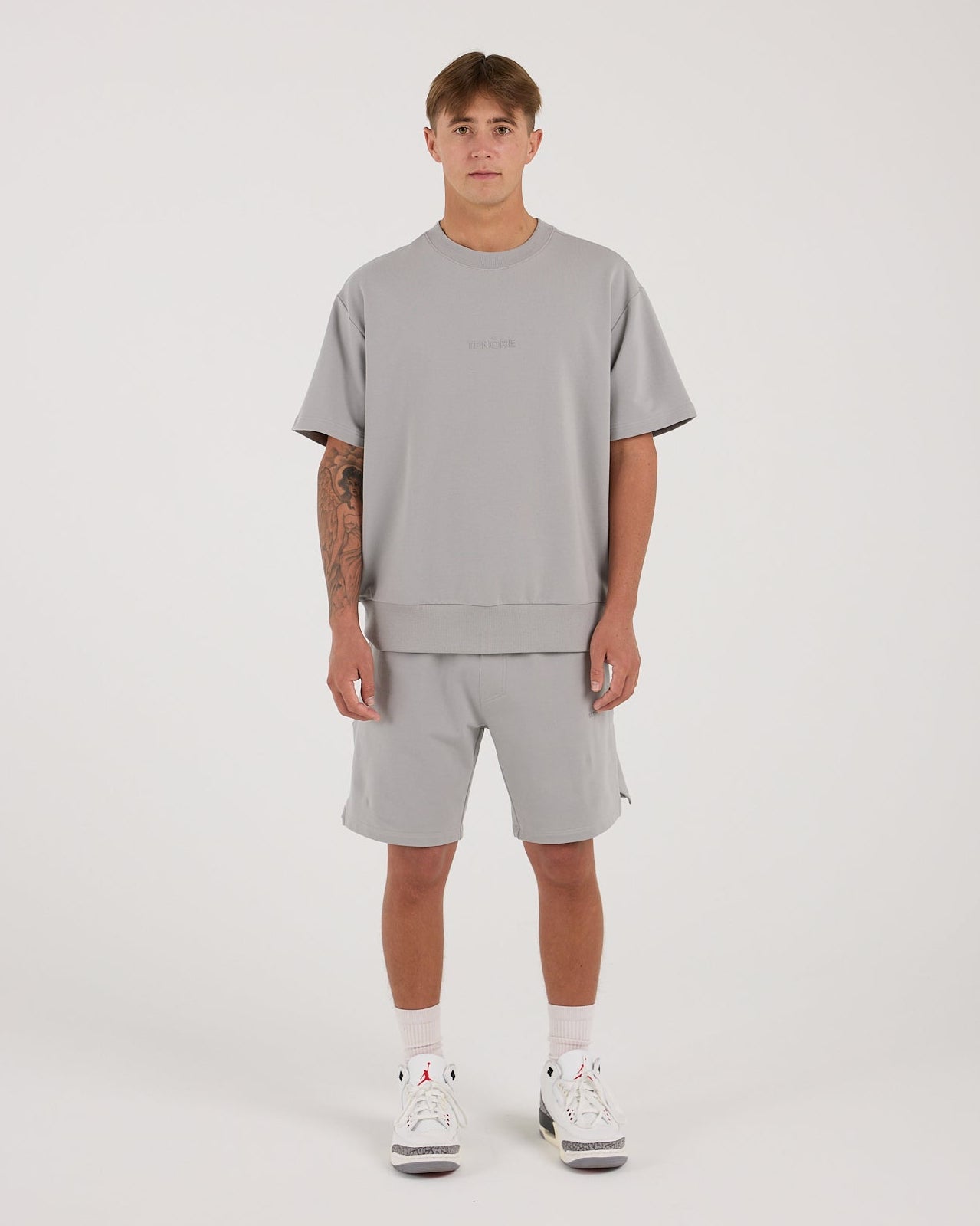 Modal Terry Ss Sweatshirt-TENORE