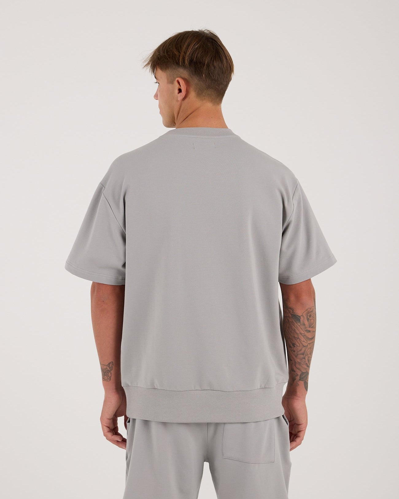 Modal Terry Ss Sweatshirt-TENORE