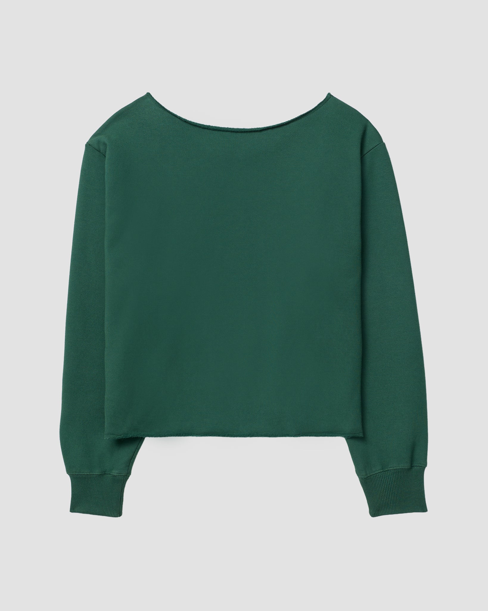 Off the Shoulder Sweatshirt-TENORE
