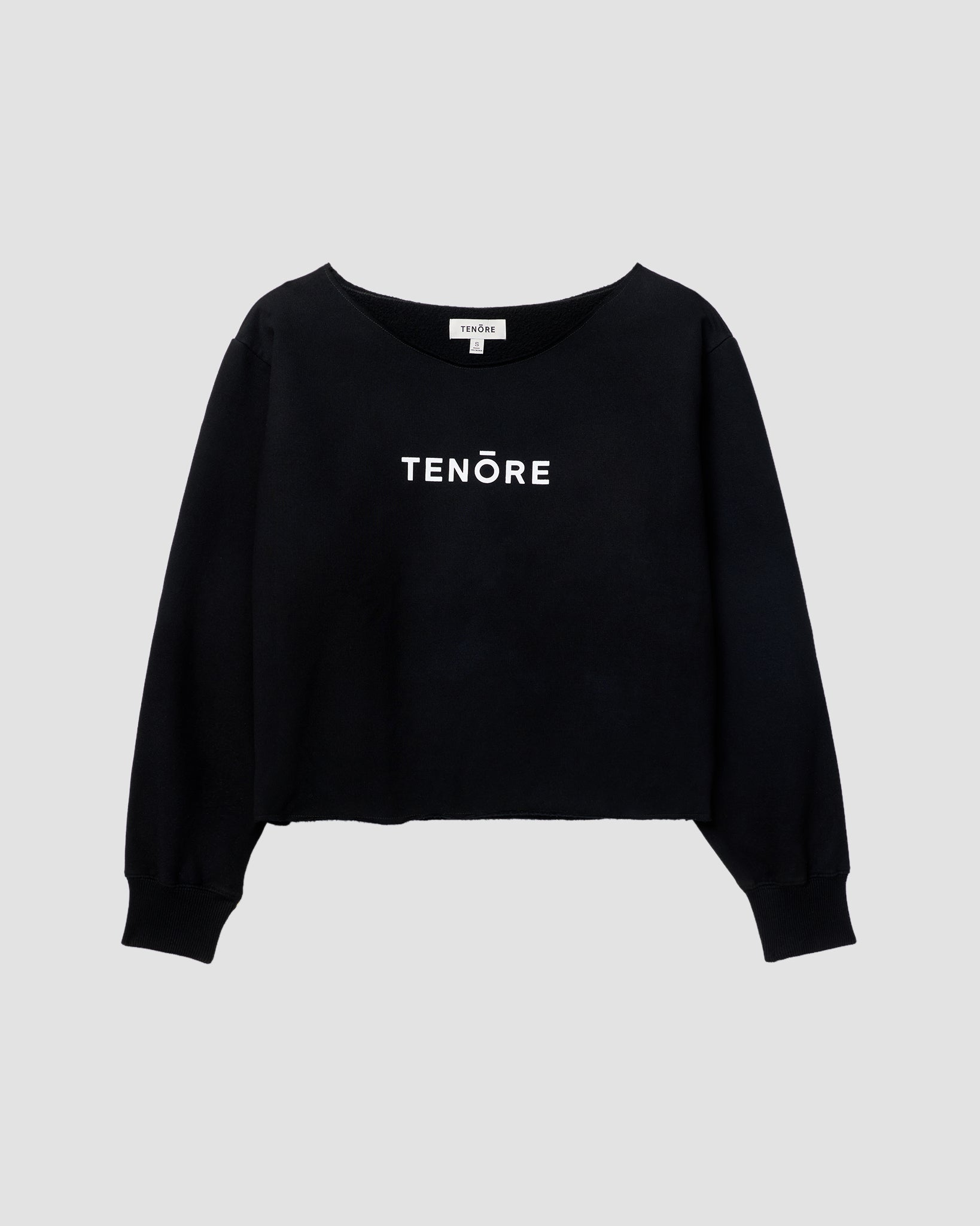 Off the Shoulder Sweatshirt-TENORE