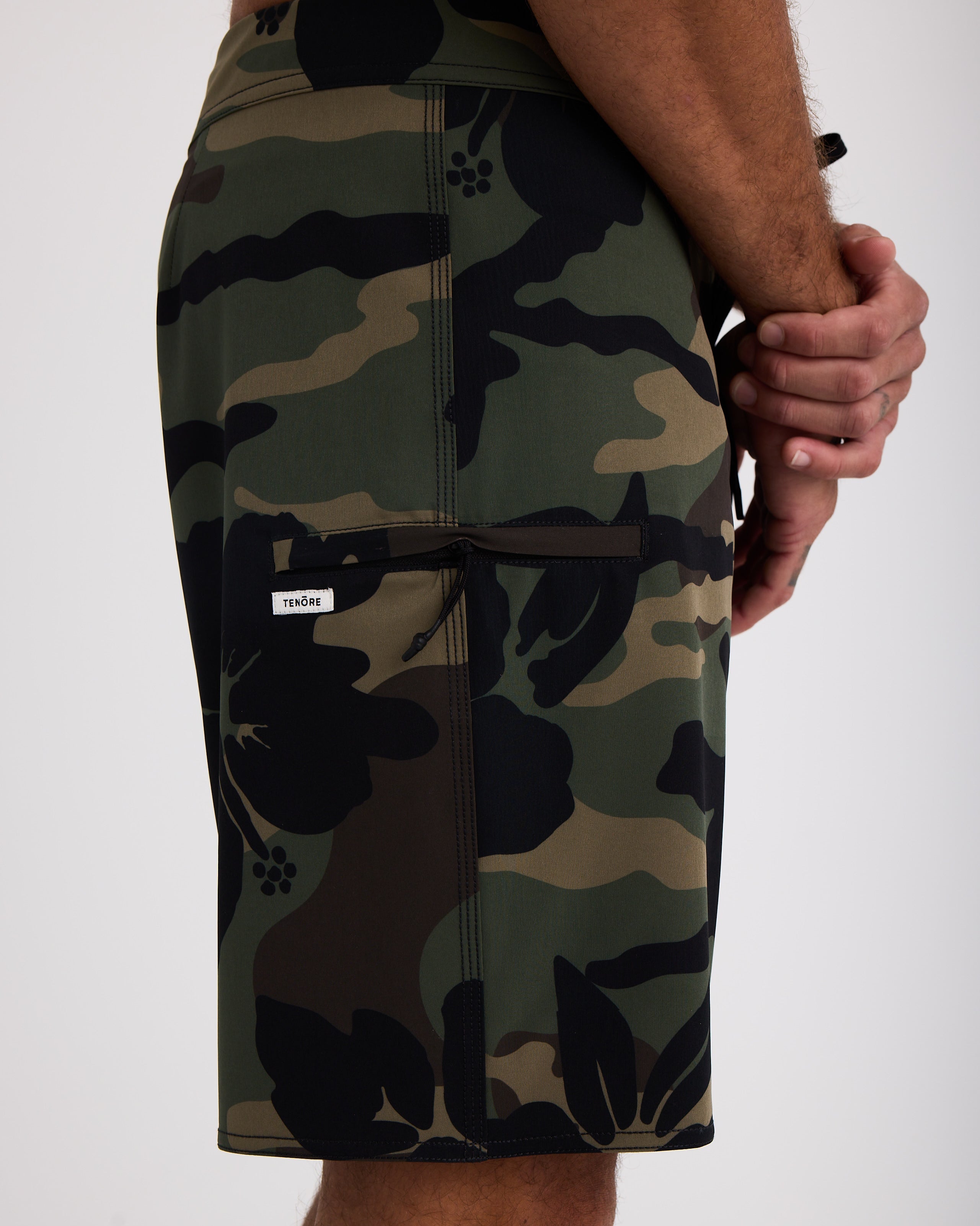 Print Classic Boardshort 18.5"-TENORE