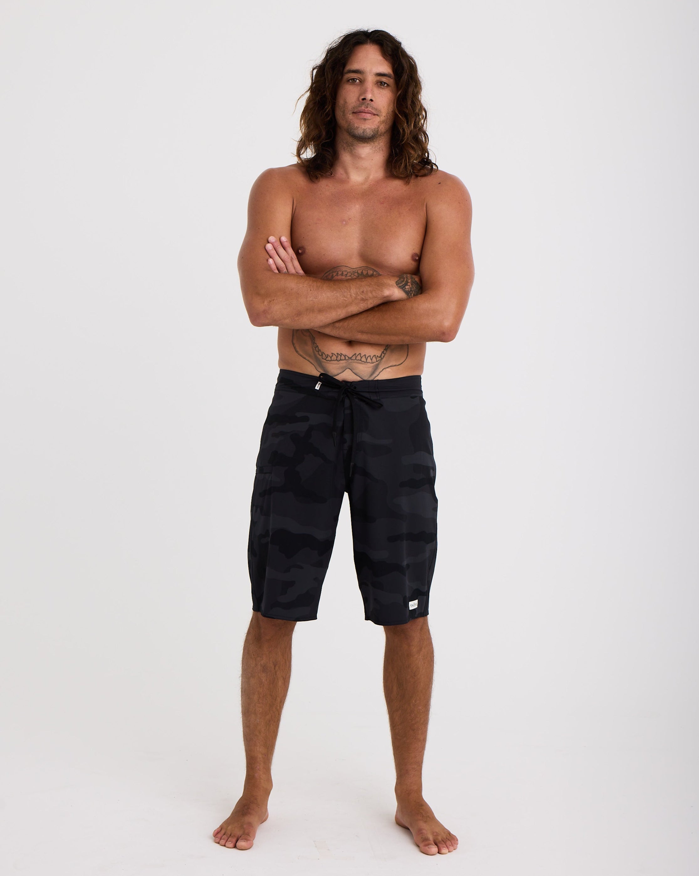 Print Classic Boardshort 21.5-TENORE