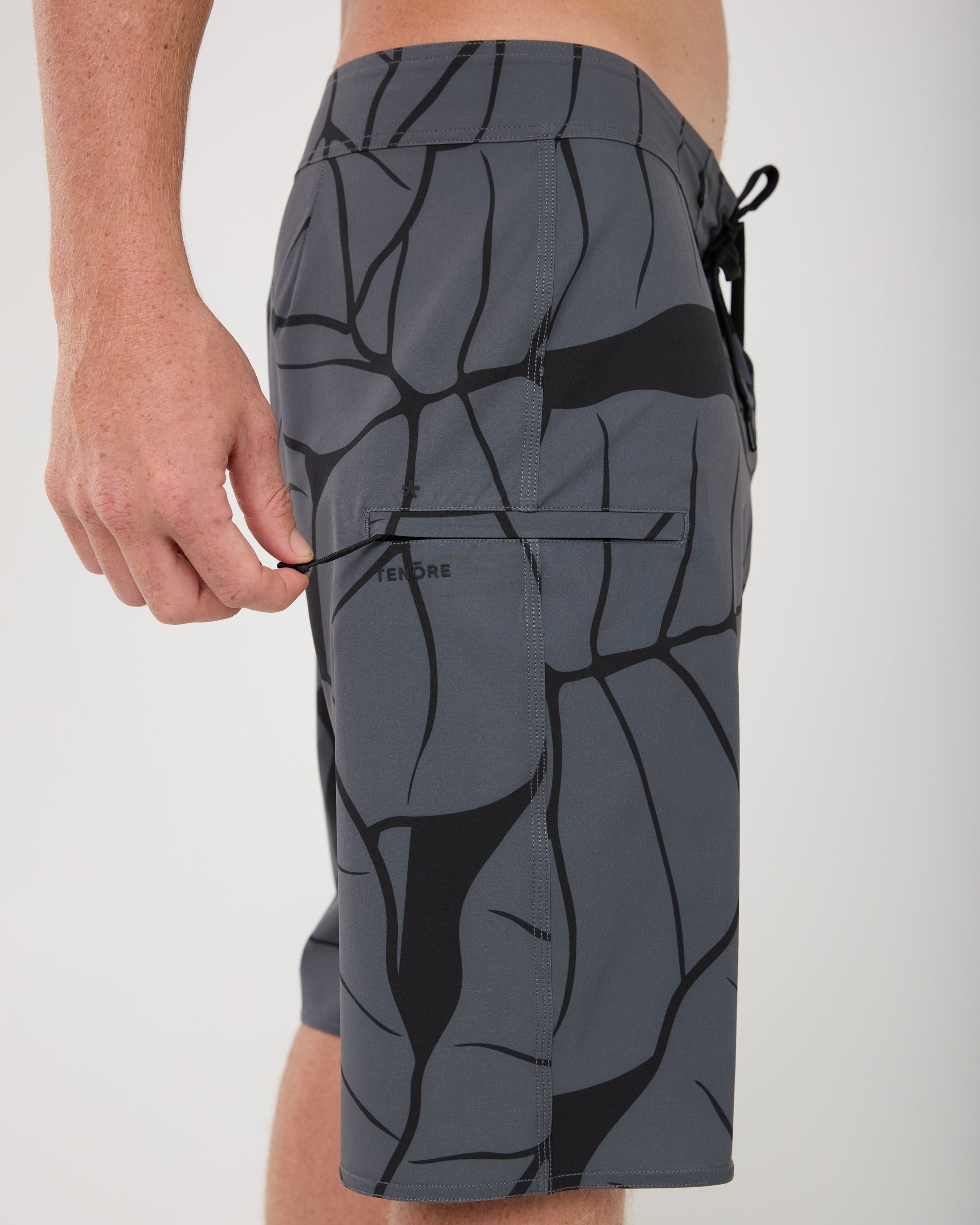 Classic Print Boardshort 21"-TENORE