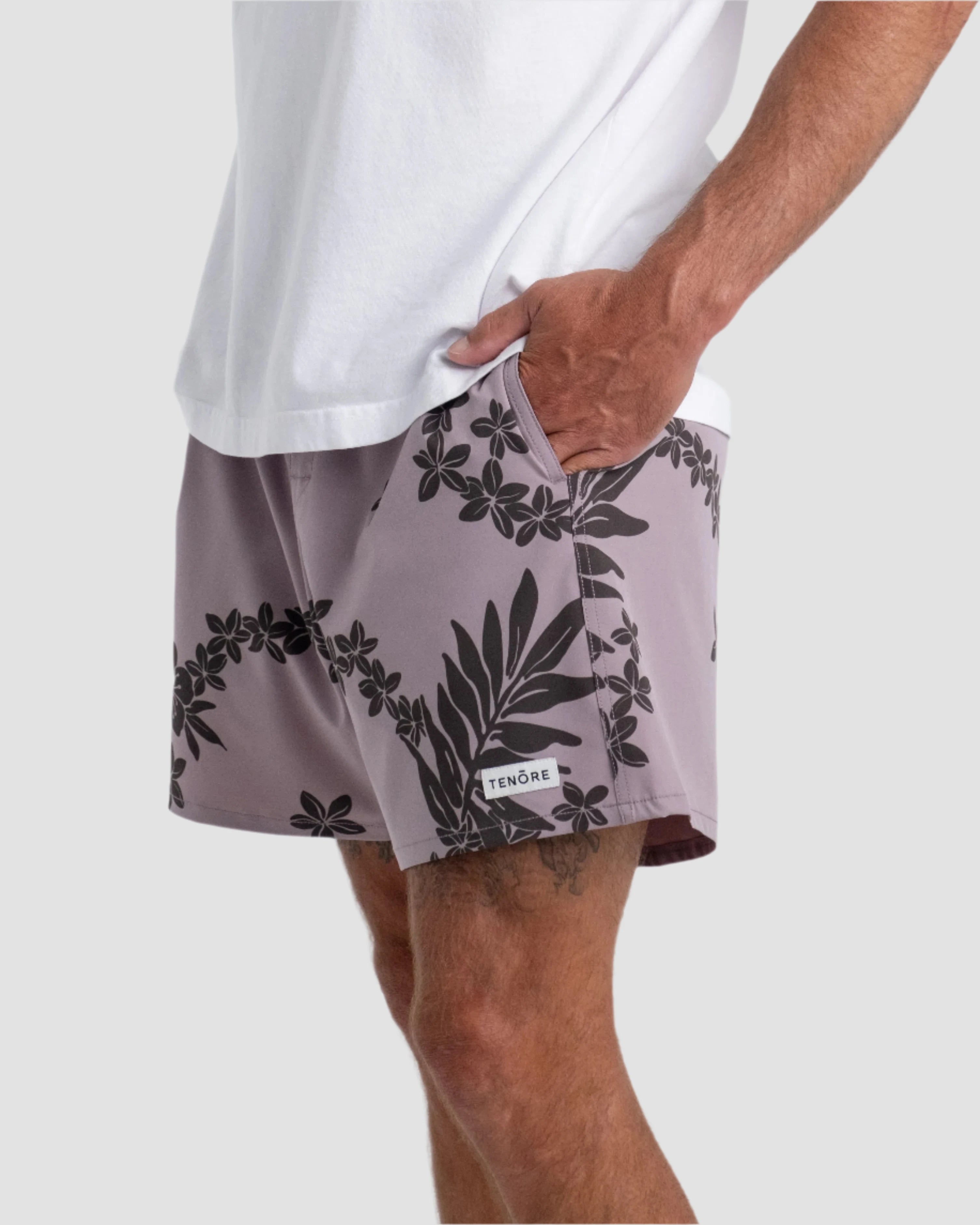 Printed Day Boardshort-TENORE