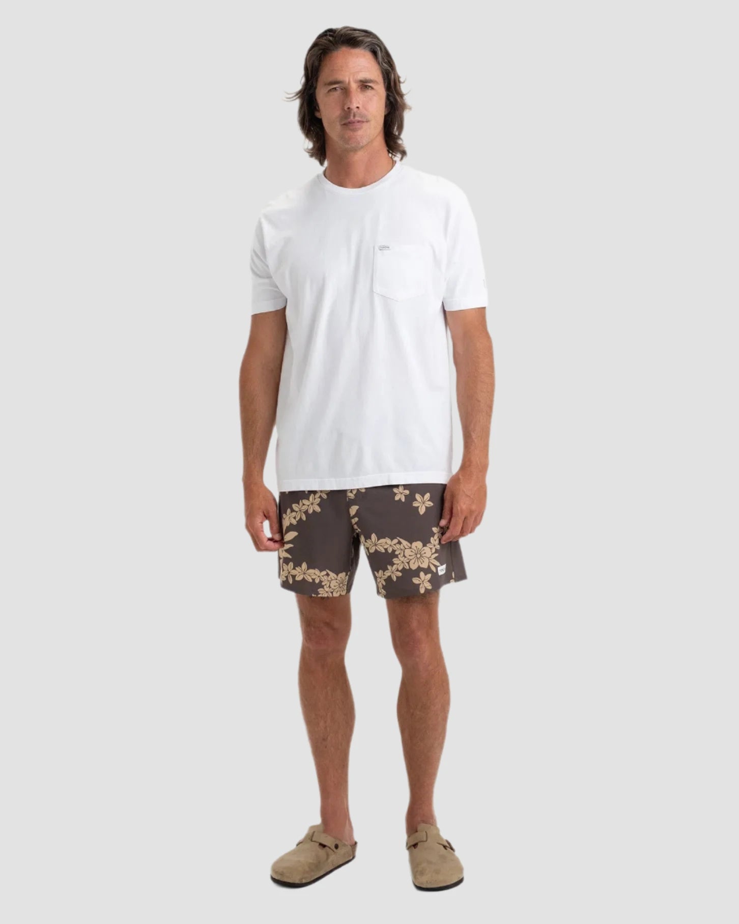 Printed Day Boardshort-TENORE