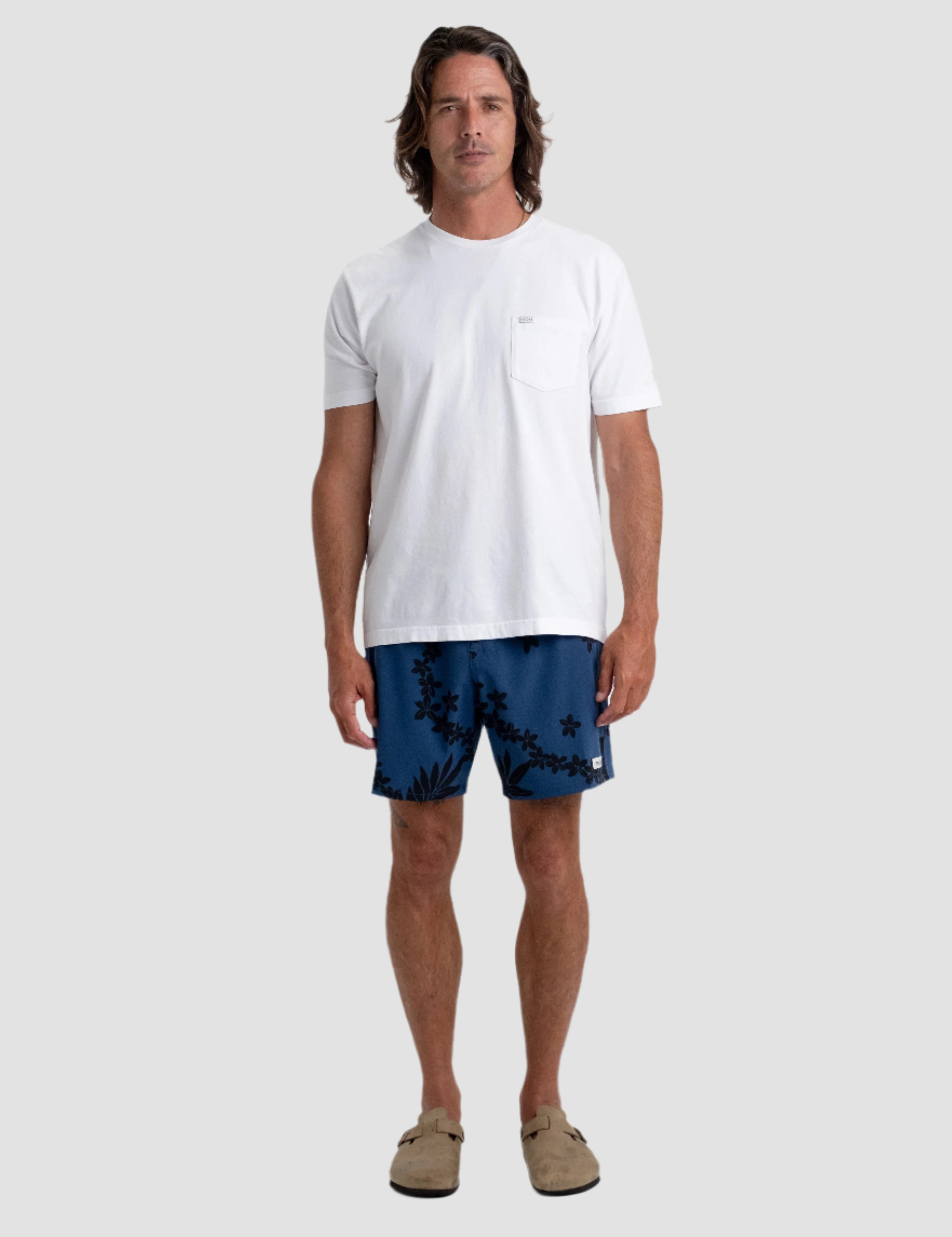Printed Day Boardshort-TENORE
