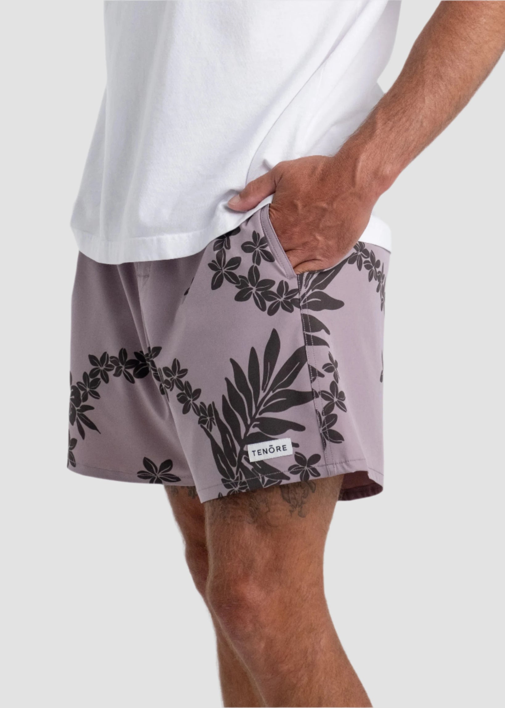 Printed Day Boardshort-TENORE