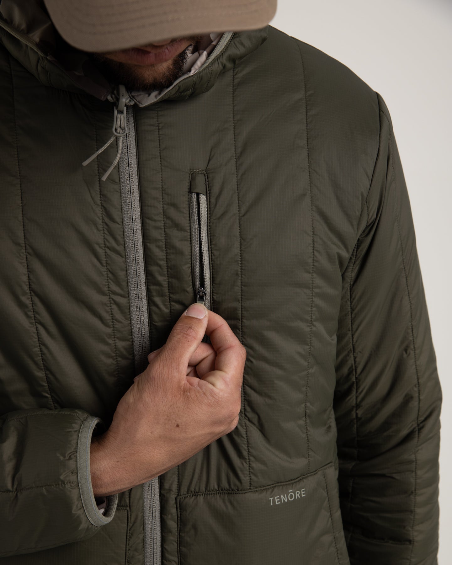 Reversible Quilted Puffer-TENORE