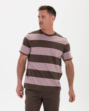 Stripe Tee Wide Band-TENORE