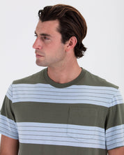 Stripe Tee Wide Band-TENORE
