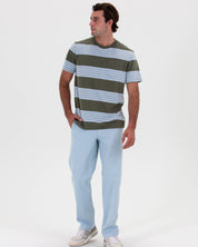 Stripe Tee Wide Band-TENORE