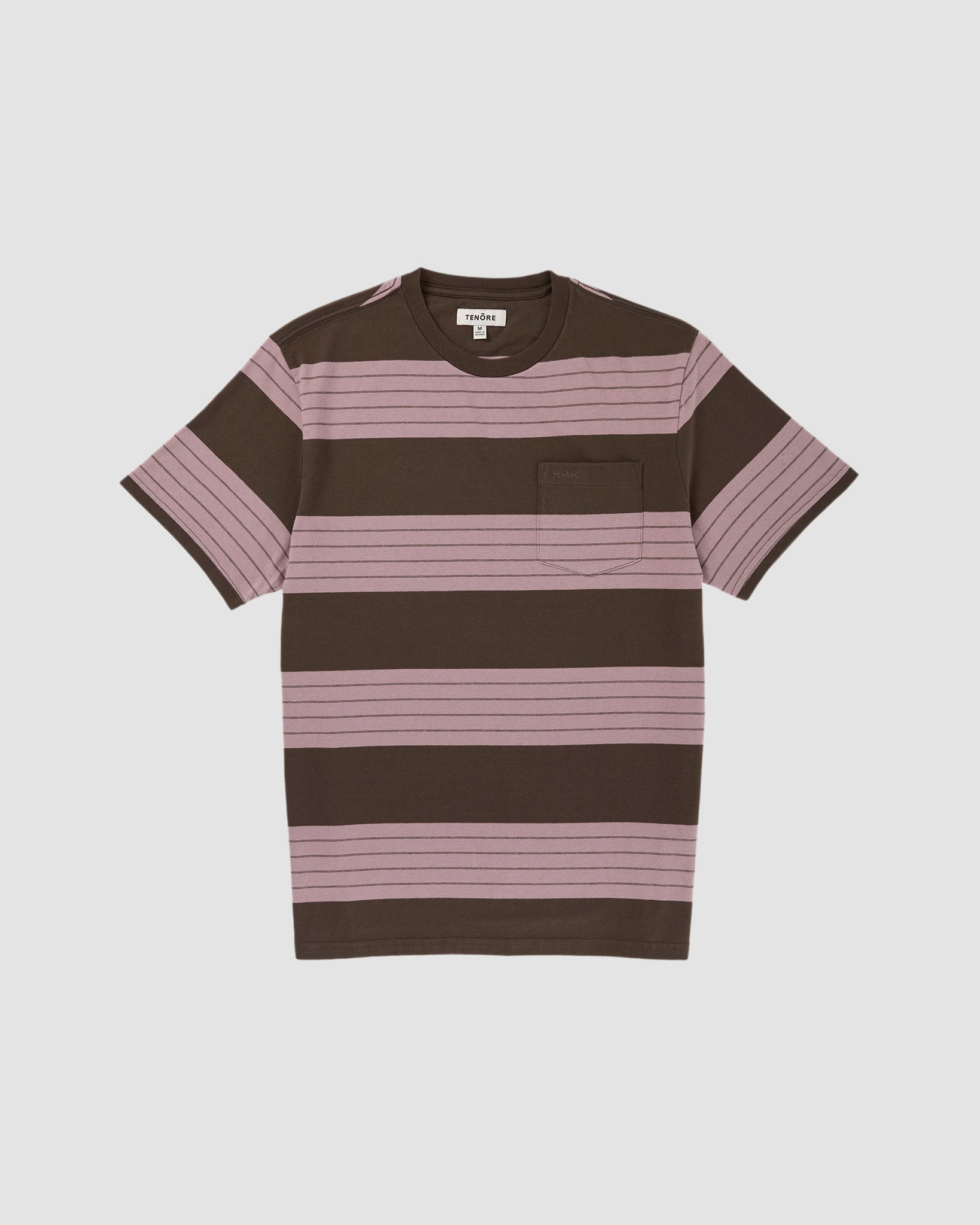 Stripe Tee Wide Band-TENORE