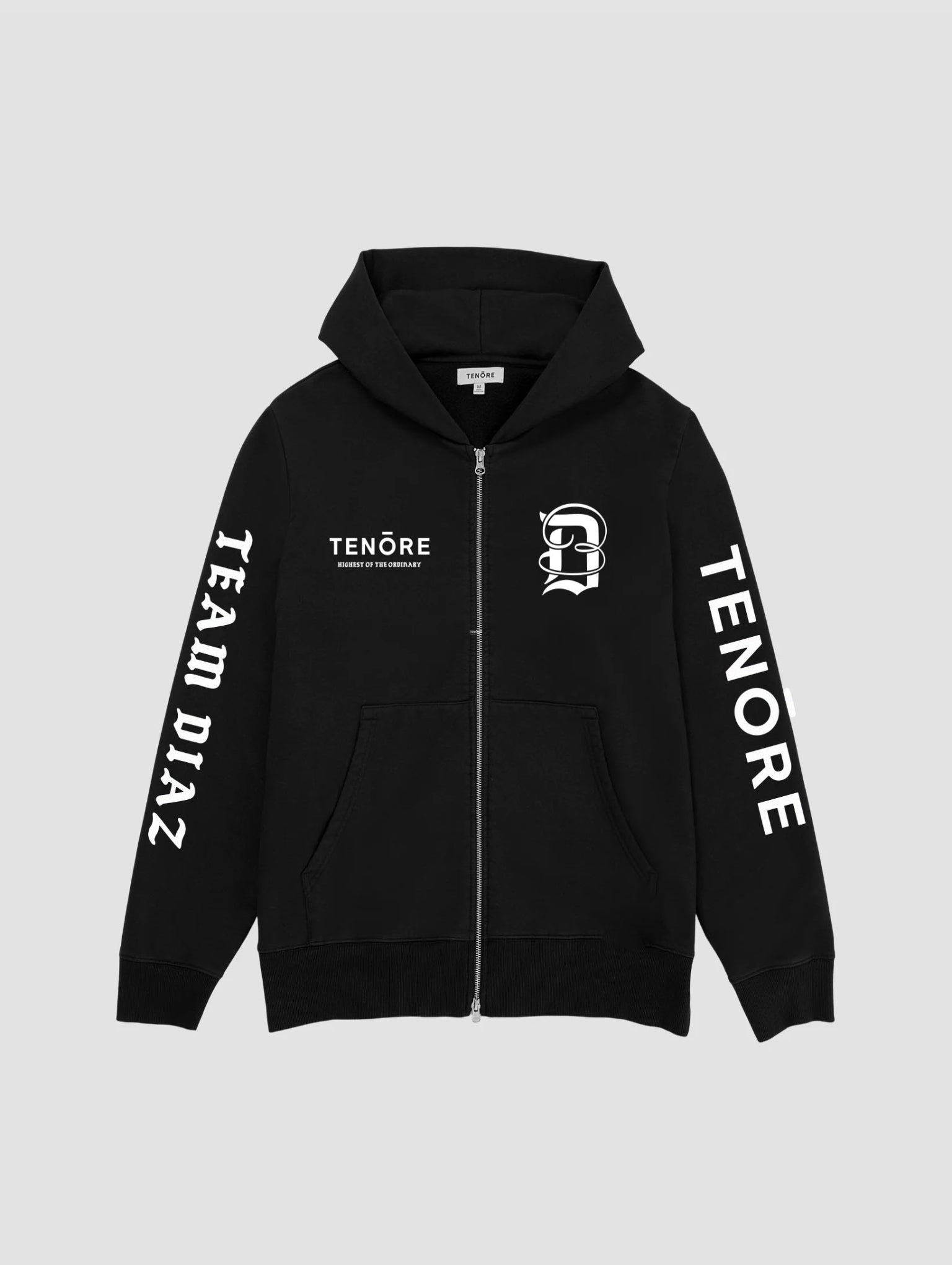 Team Diaz Zip Hoodie-TENORE
