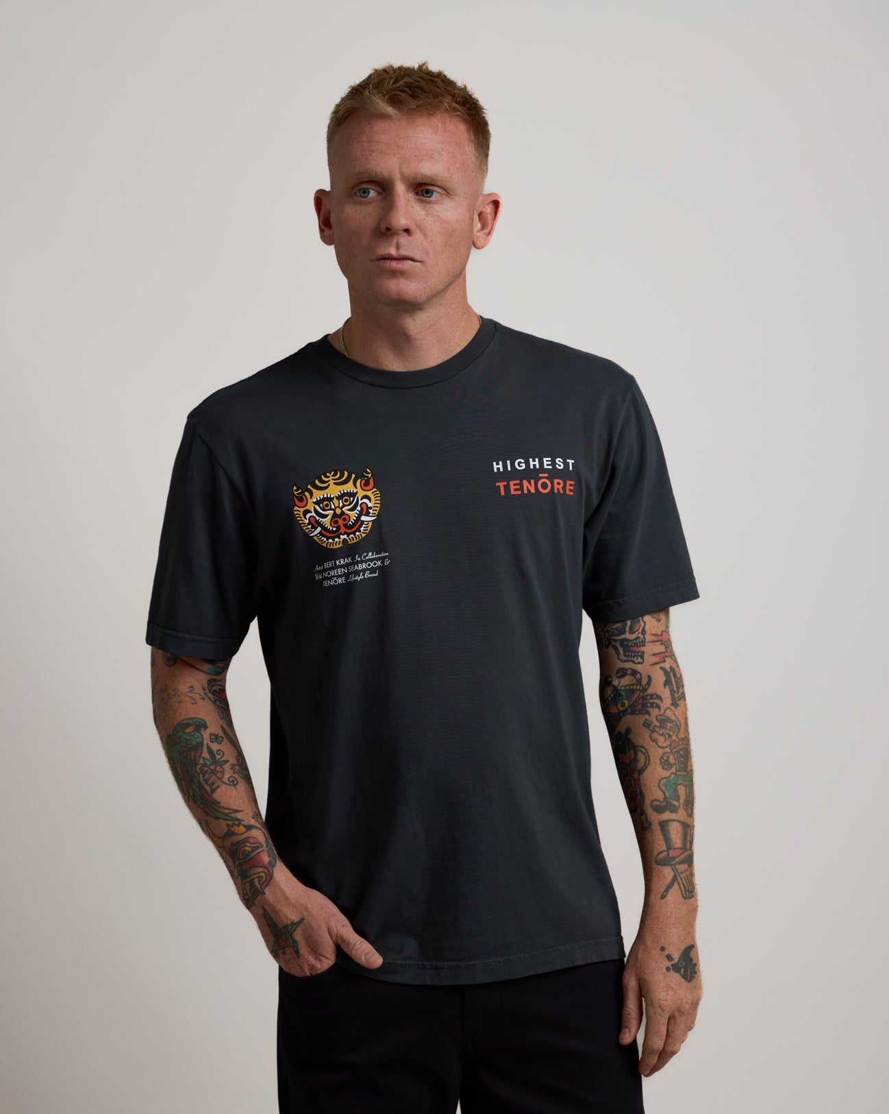 TENŌRE x BERT KRAK Kathmandu Relaxed Fit Tee-TENORE