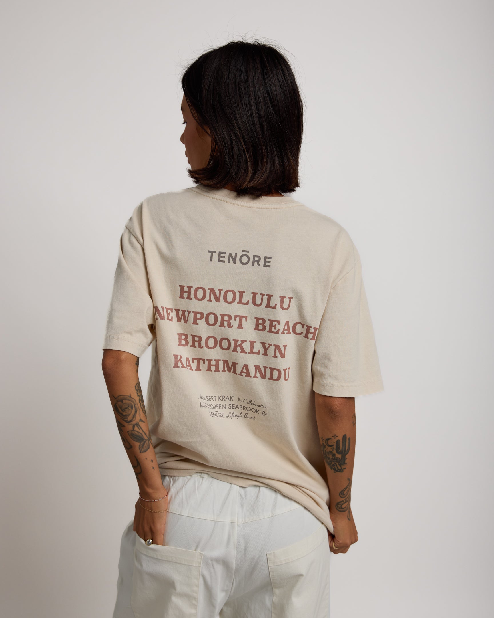 TENŌRE x BERT KRAK Worldwide Tee-TENORE