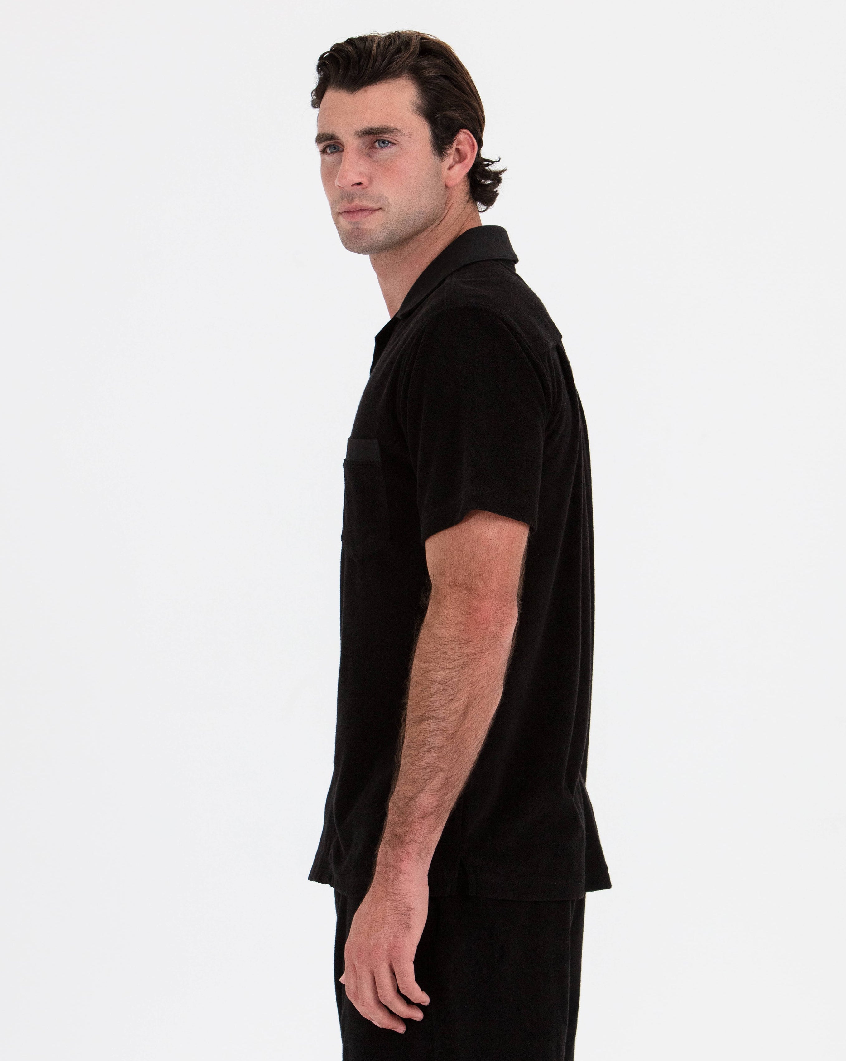 Terry Camp Shirt-TENORE