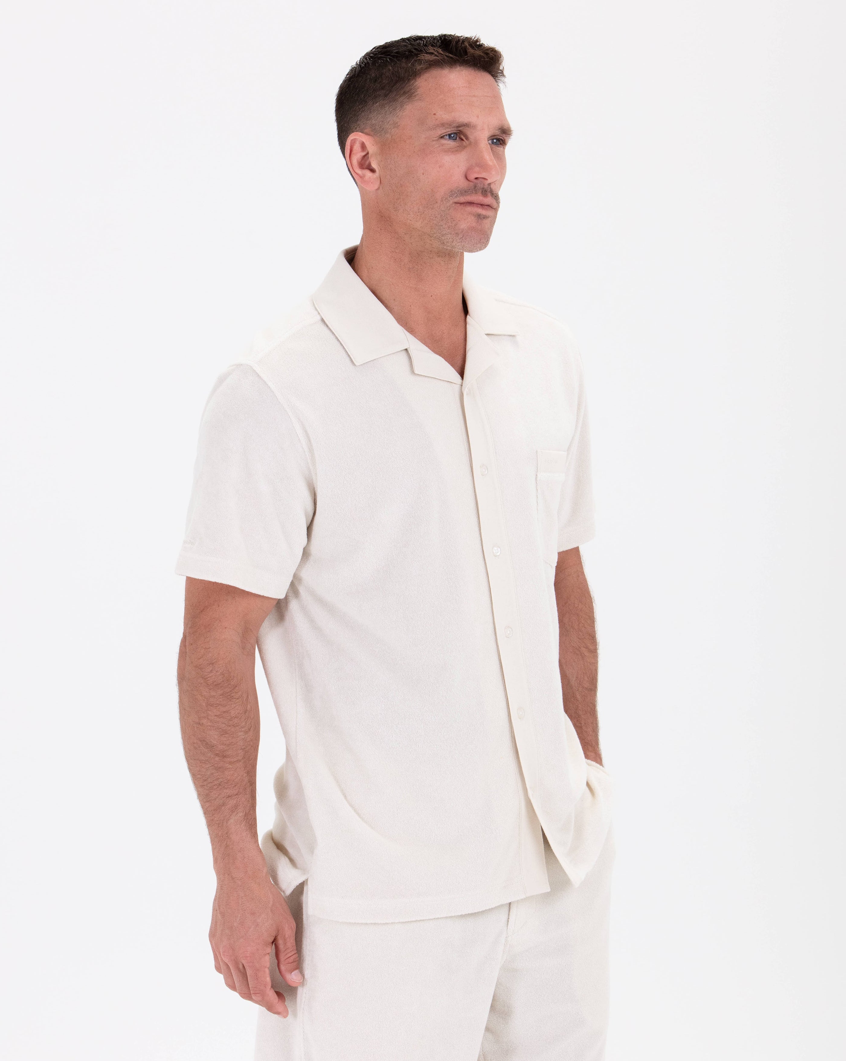 Terry Camp Shirt-TENORE