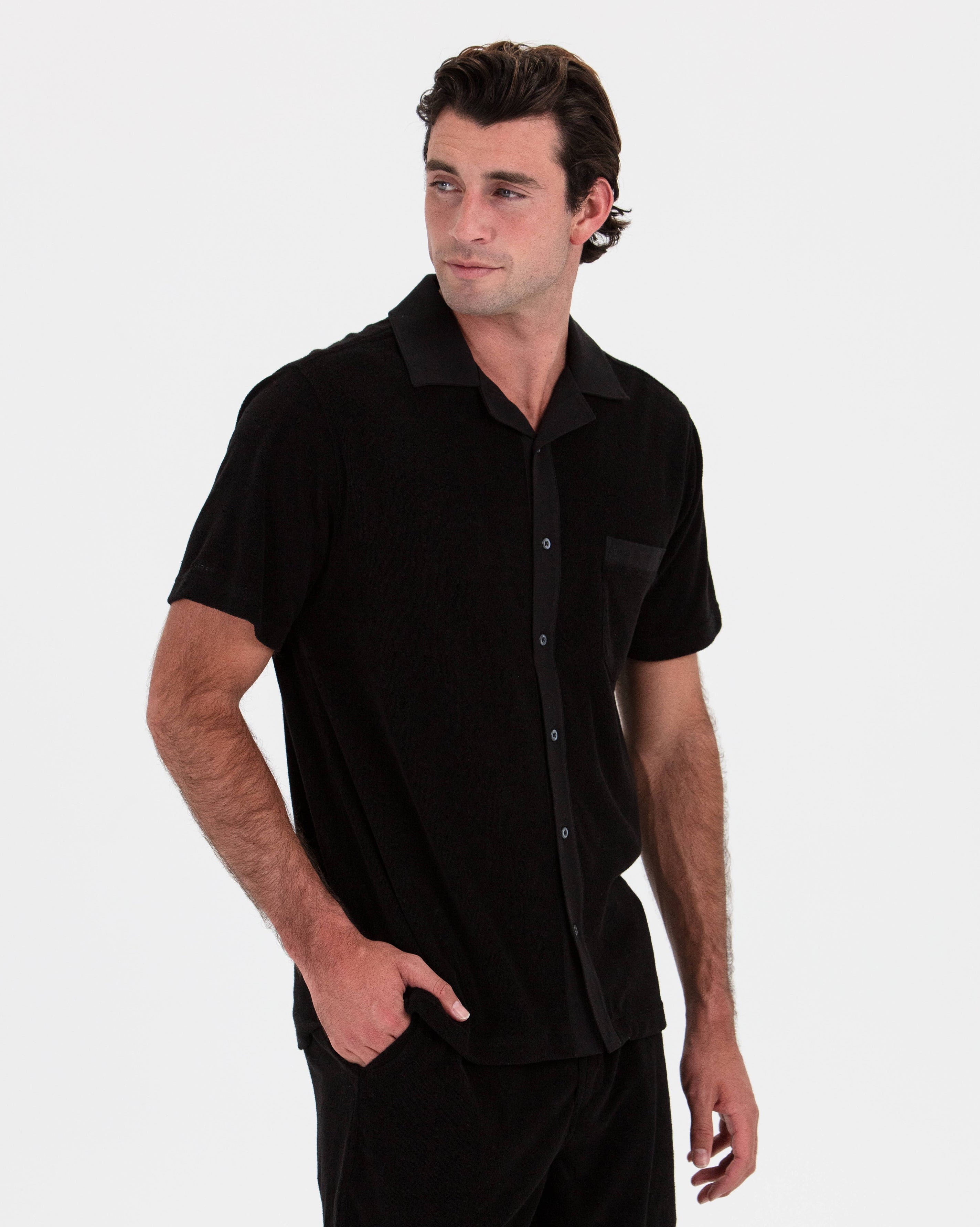 Terry Camp Shirt-TENORE