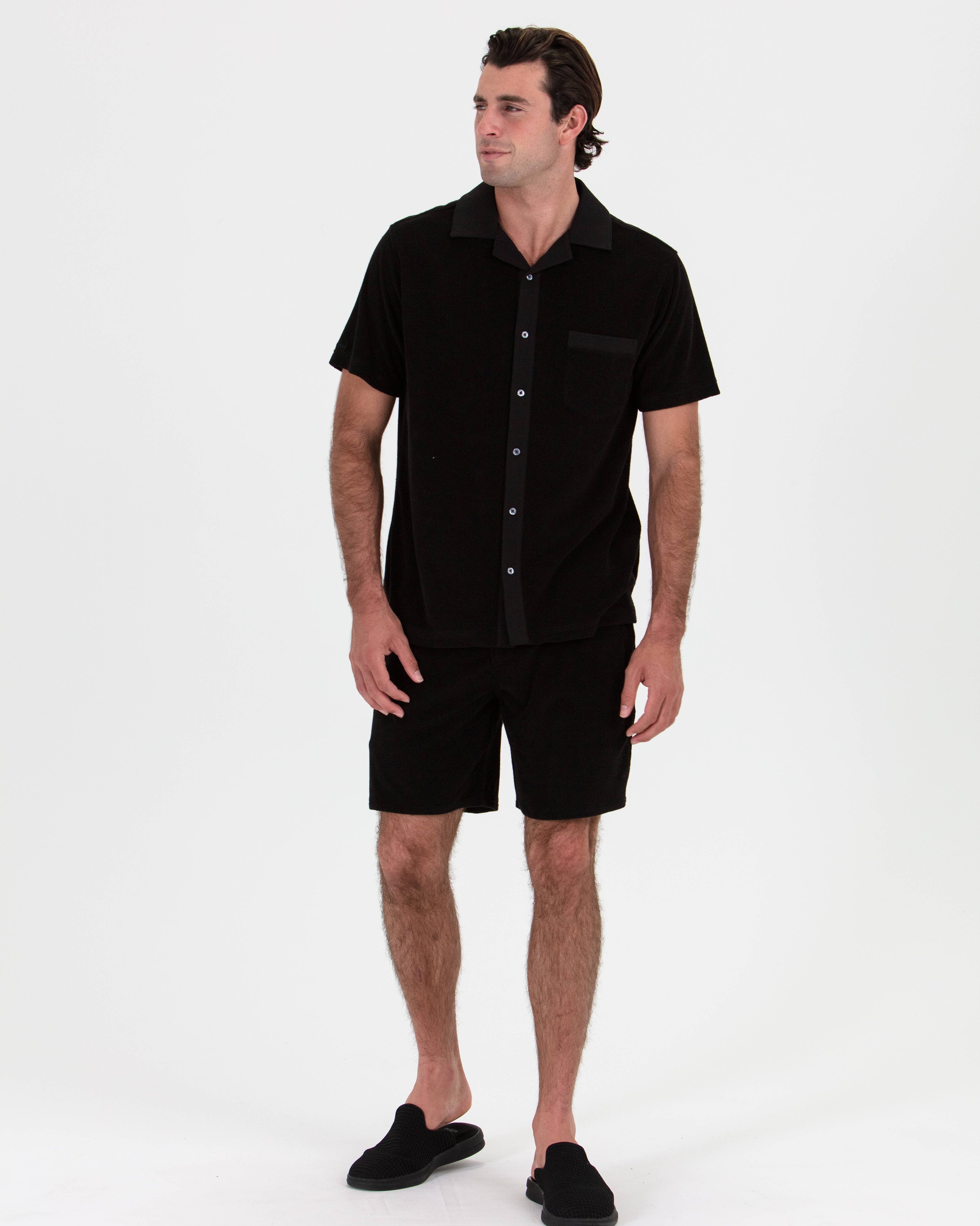 Terry Camp Shirt-TENORE