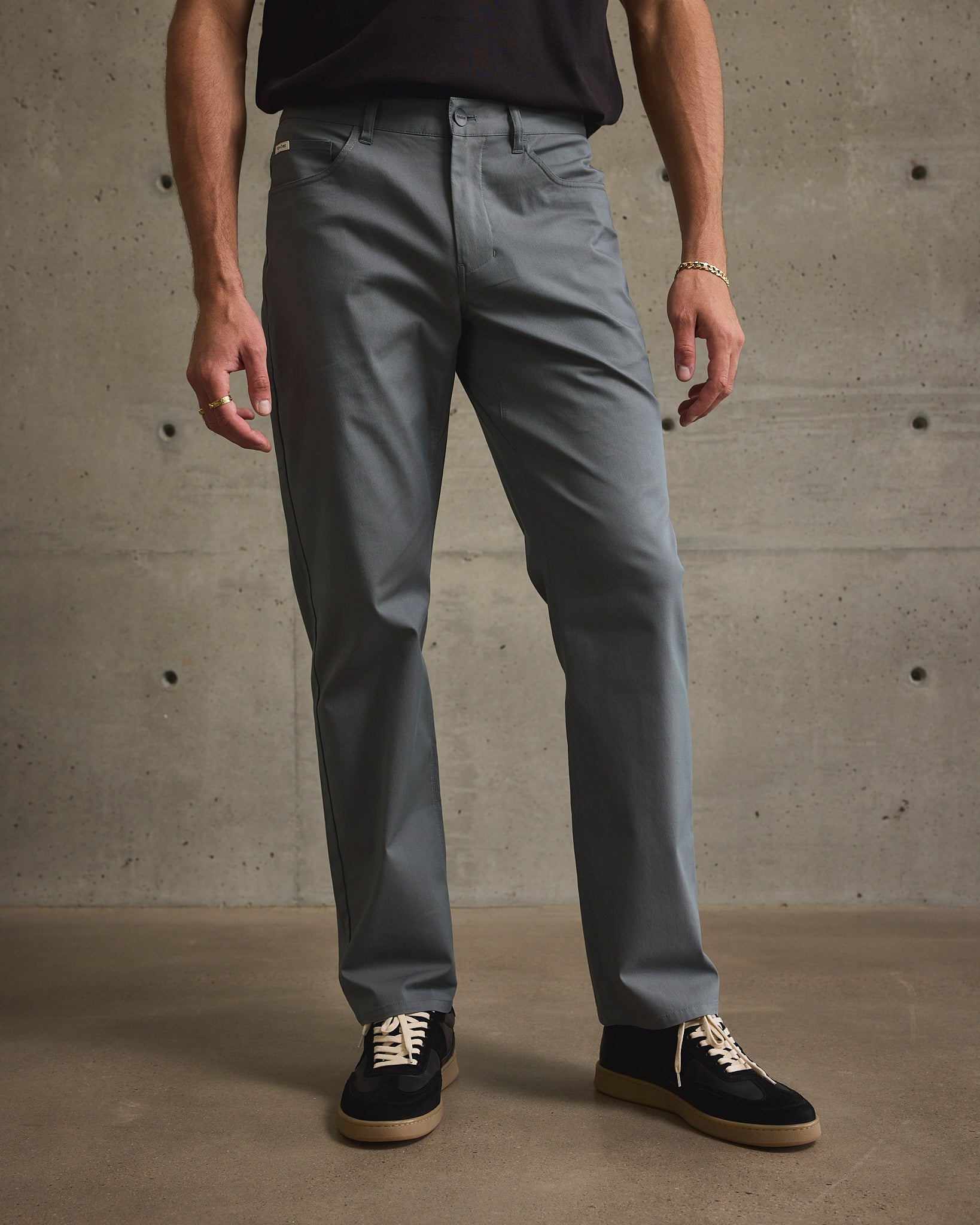 Twill 5-Pocket Pant-TENORE