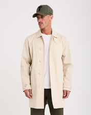 Twill Car Coat-TENORE