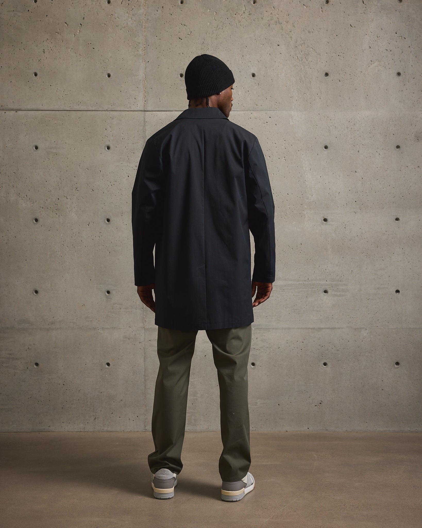 Twill Car Coat-TENORE