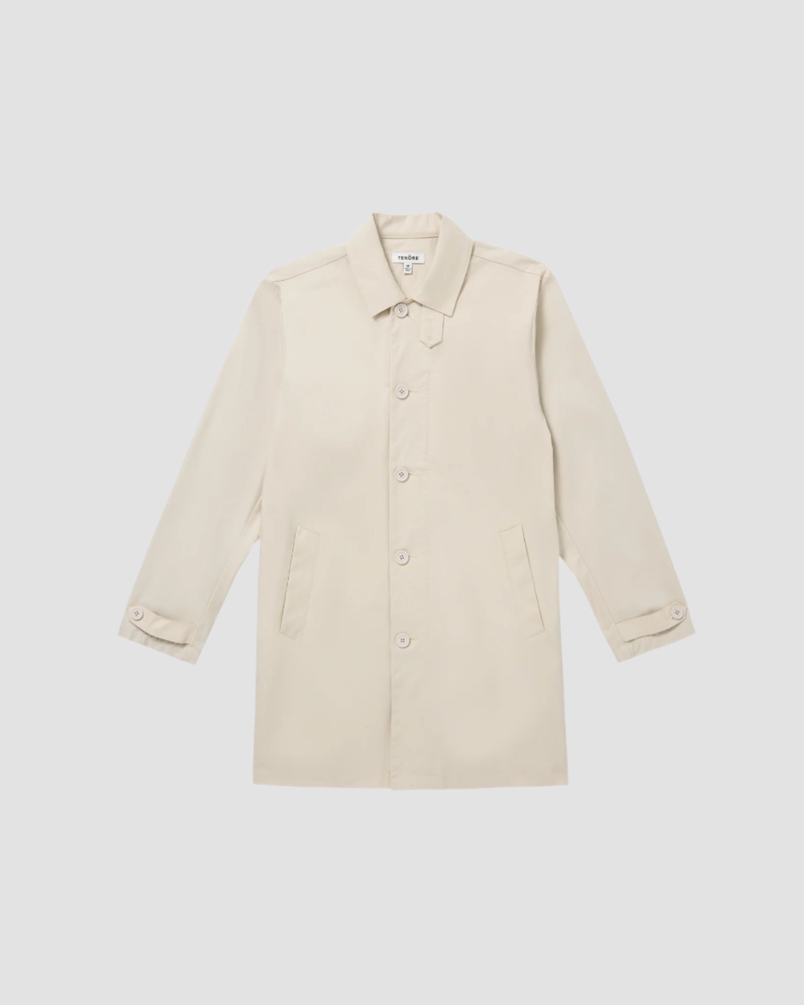Twill Car Coat-TENORE