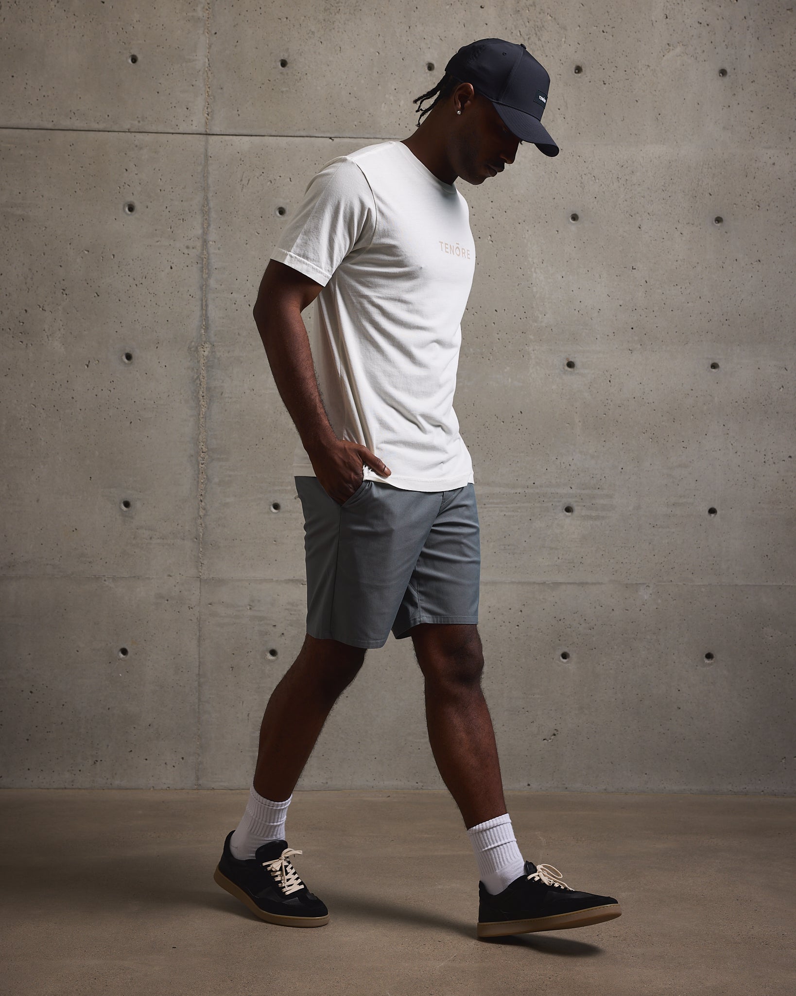 Twill Chino Short-TENORE