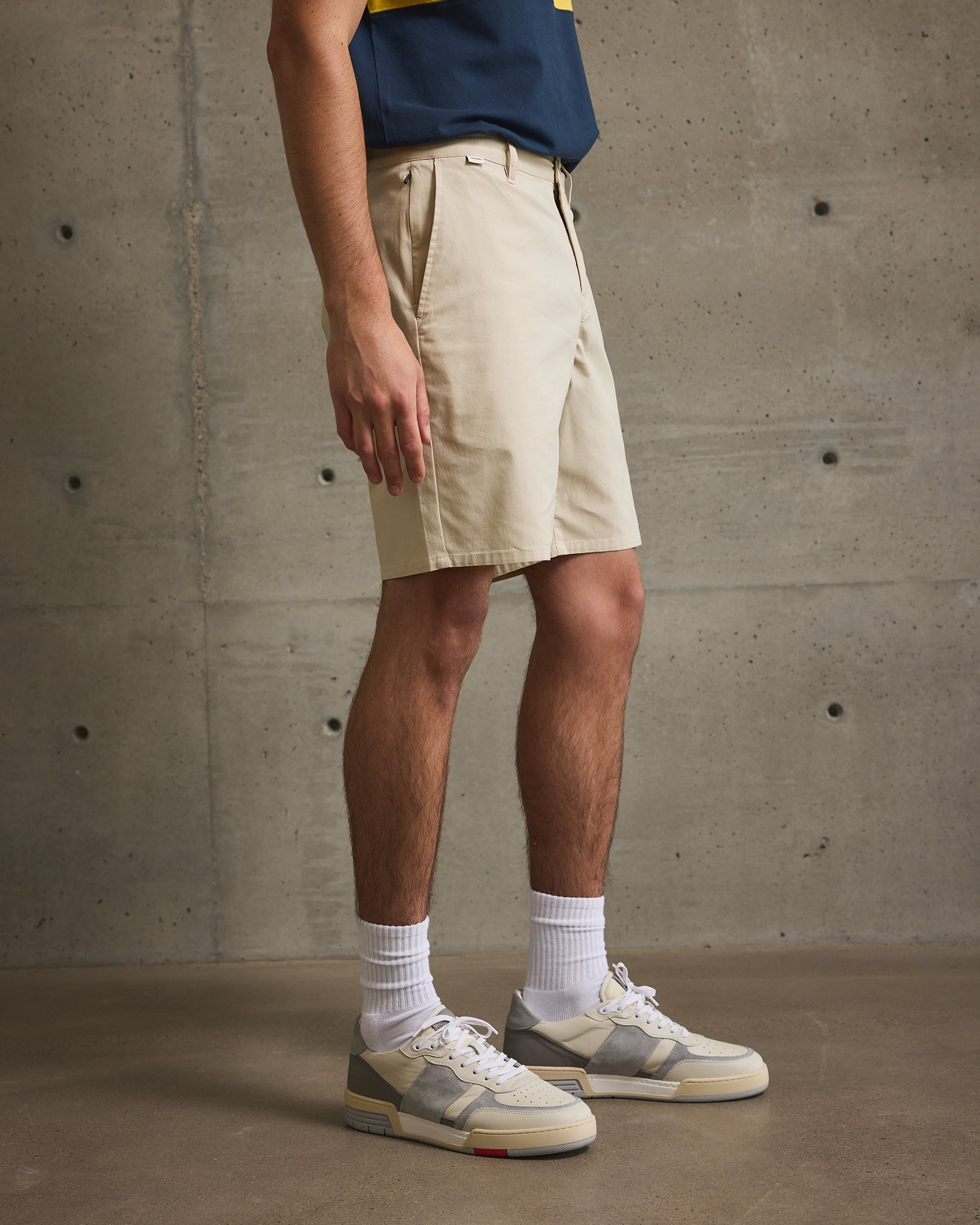 Twill Chino Short-TENORE