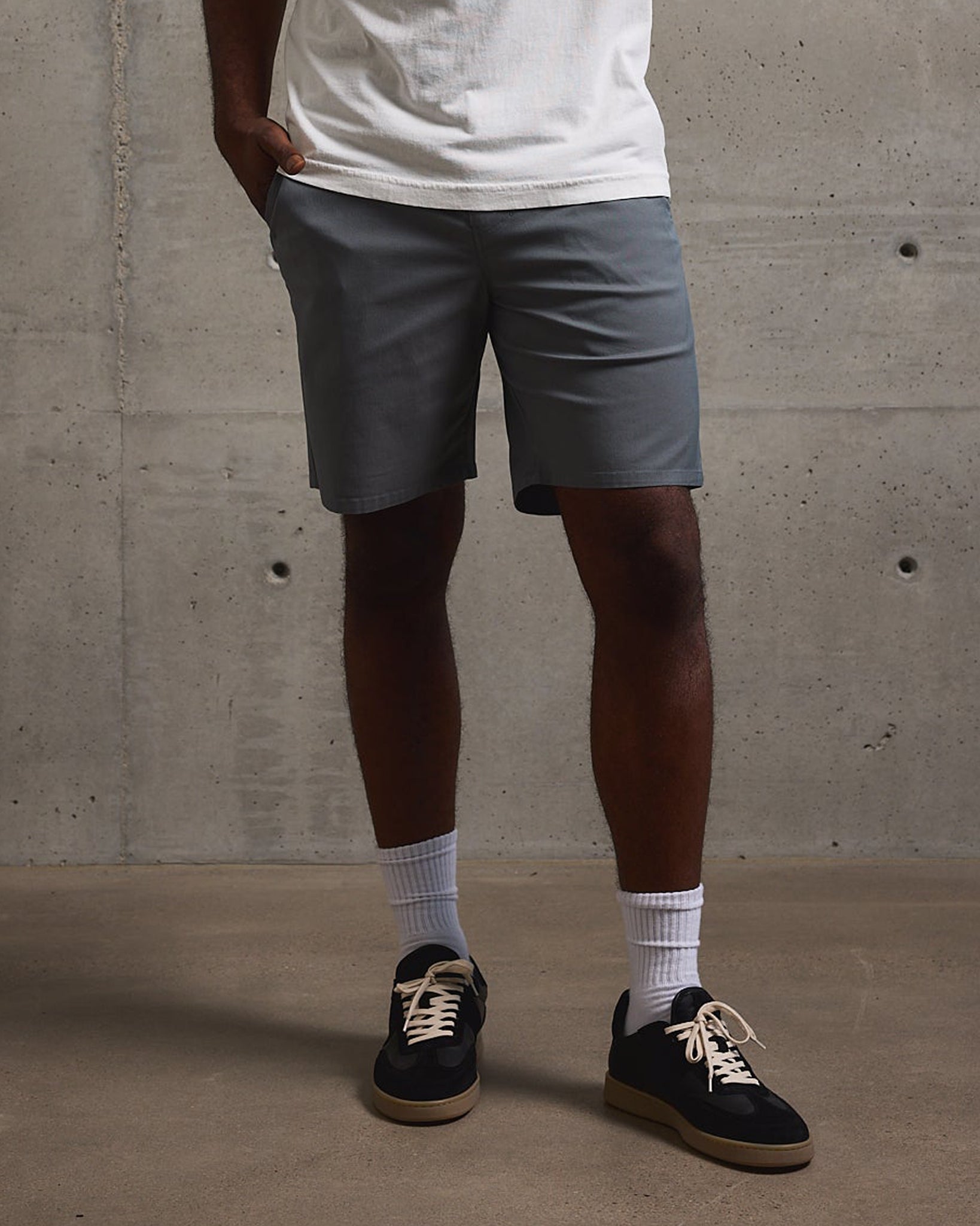 Twill Chino Short-TENORE