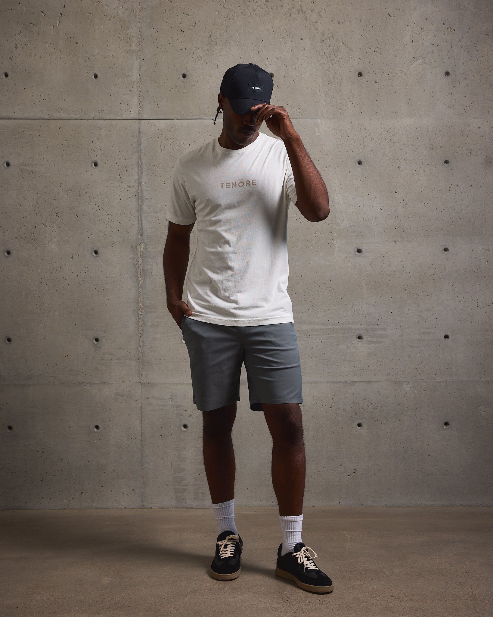 Twill Chino Short-TENORE