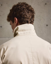 Twill Shirt Jacket-TENORE