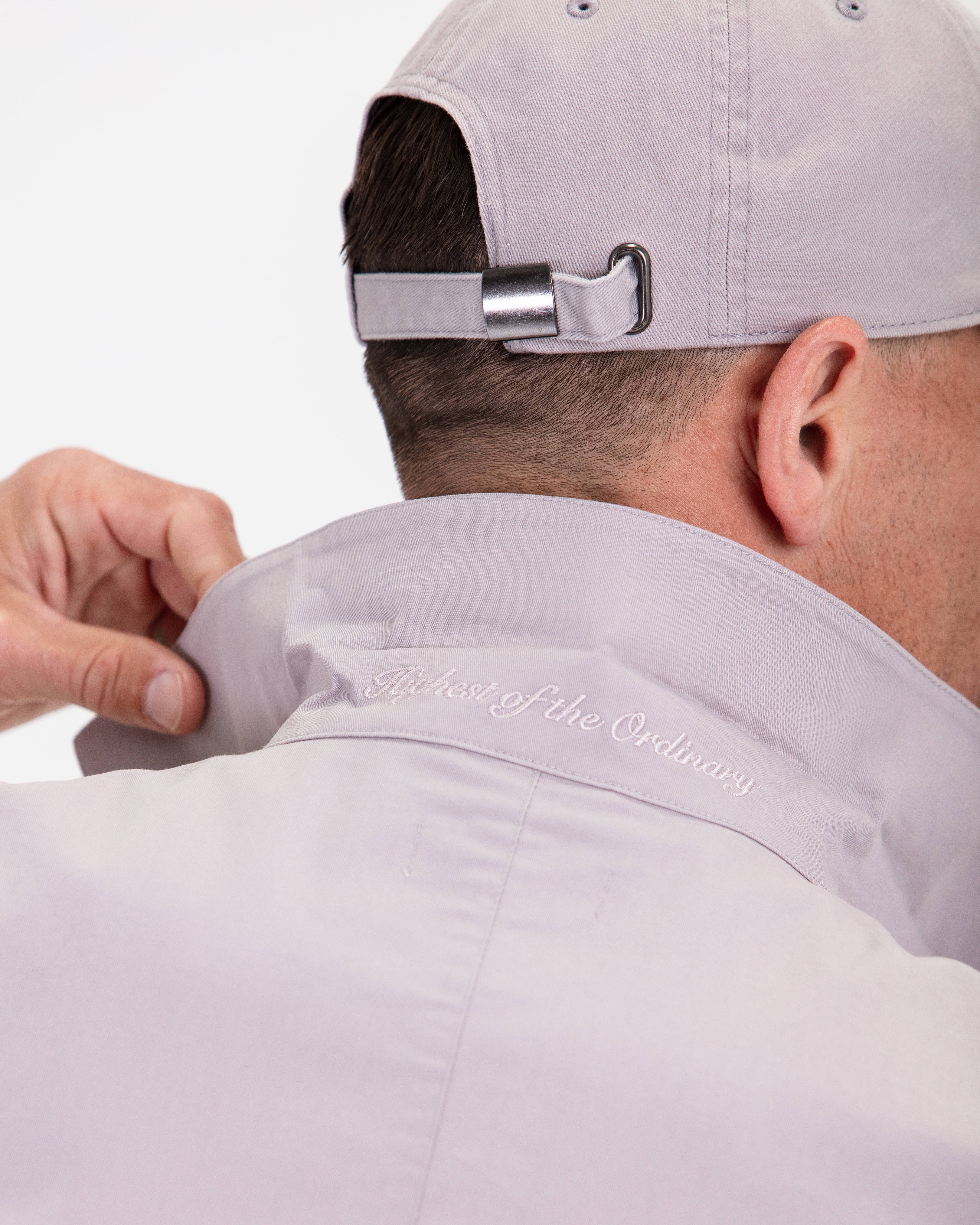 Twill Shirt Jacket-TENORE