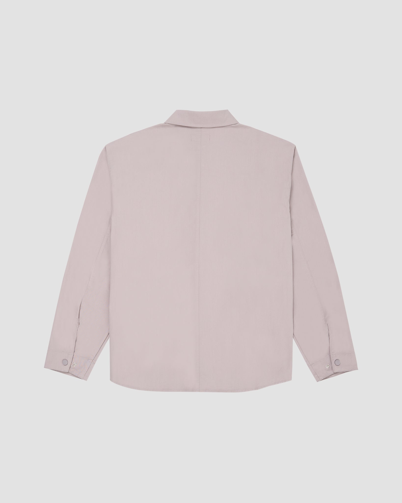Twill Shirt Jacket-TENORE