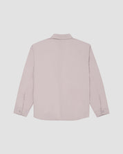 Twill Shirt Jacket-TENORE