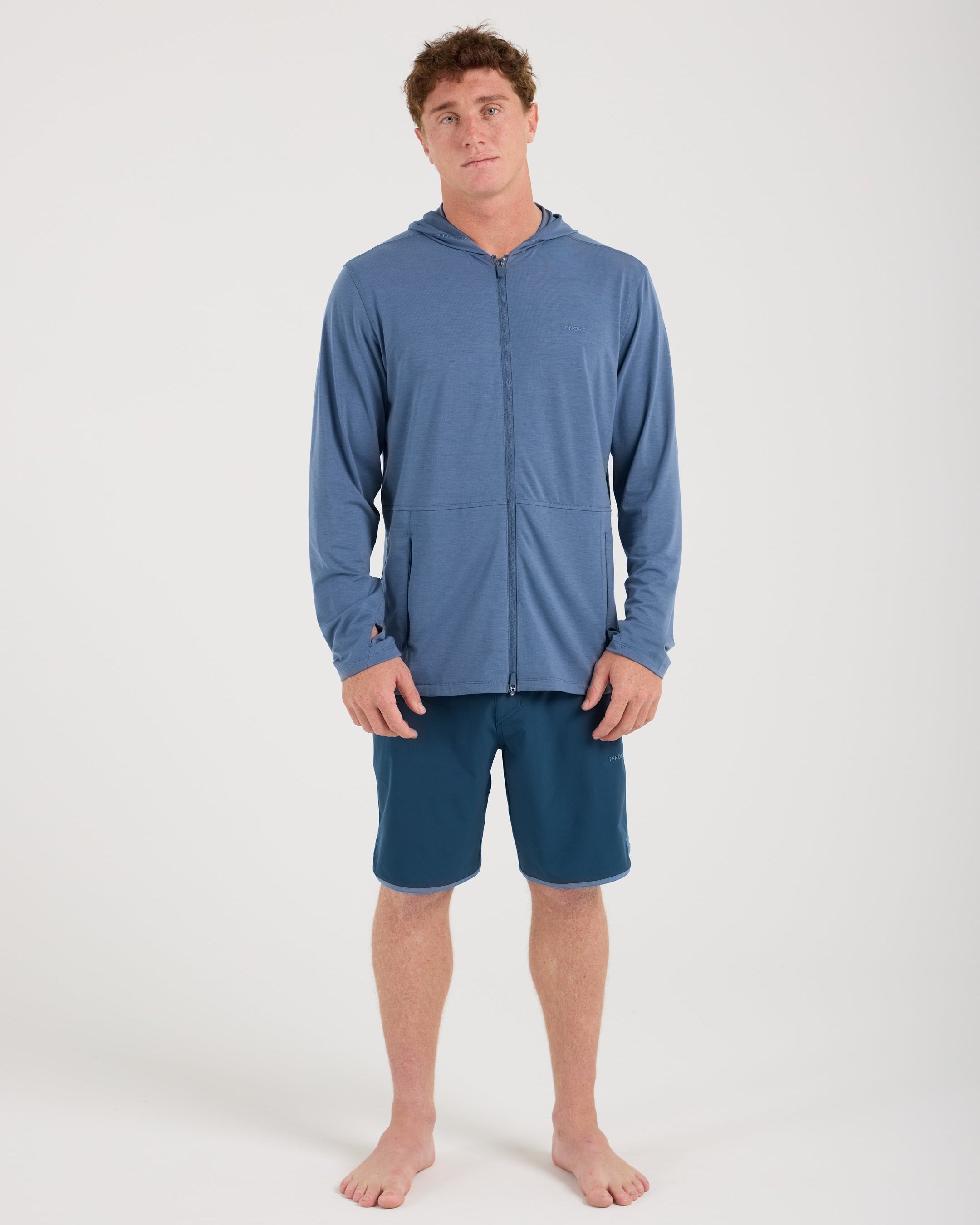 UV Day/Night Zip Hood-TENORE