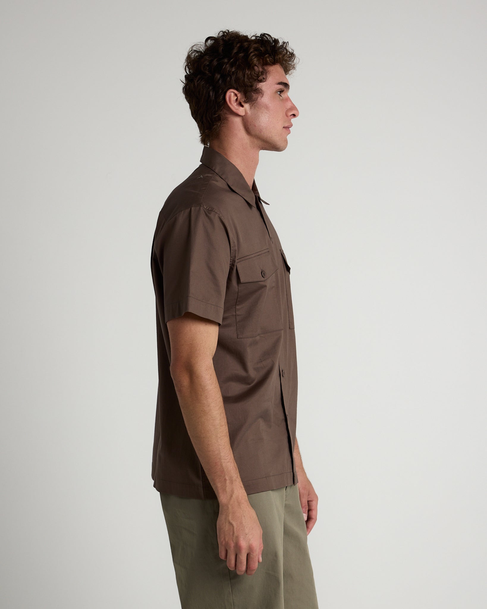 Utility Shirt Short Sleeve-TENORE